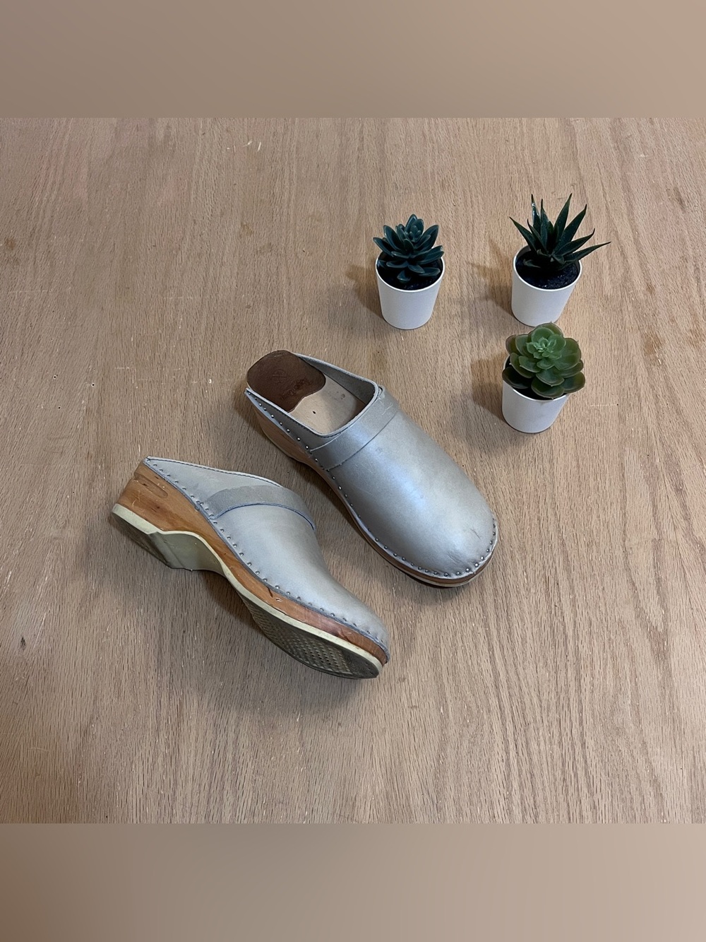 Troentorp Da Vinci Leather Clogs